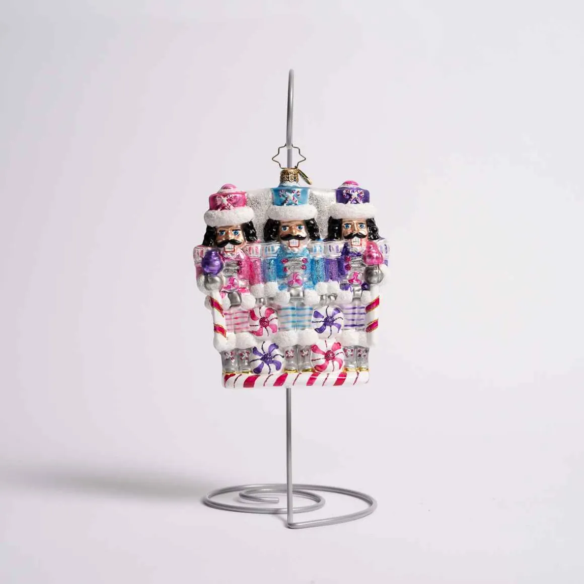 The Sweetest Trio Glass Ornament