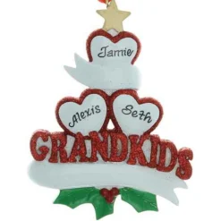 Three Grandkids Ornament