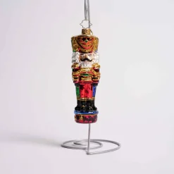 Three Nutty Knights Glass Ornament