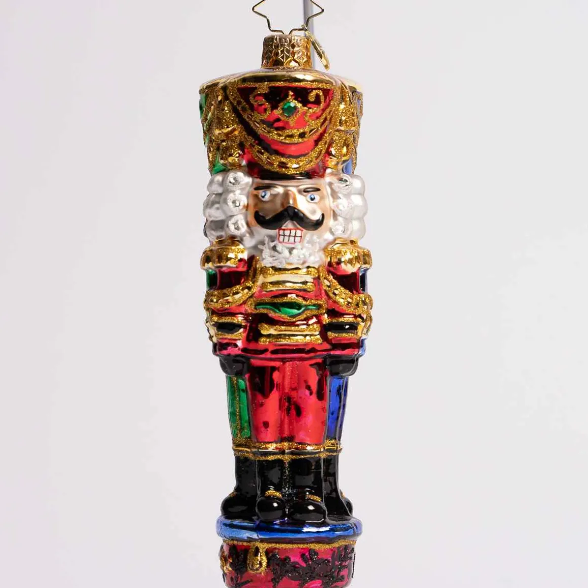 Three Nutty Knights Glass Ornament