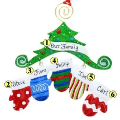 Tree Mitten Family Of 5
