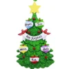 Tree With Ornaments Family Of 5