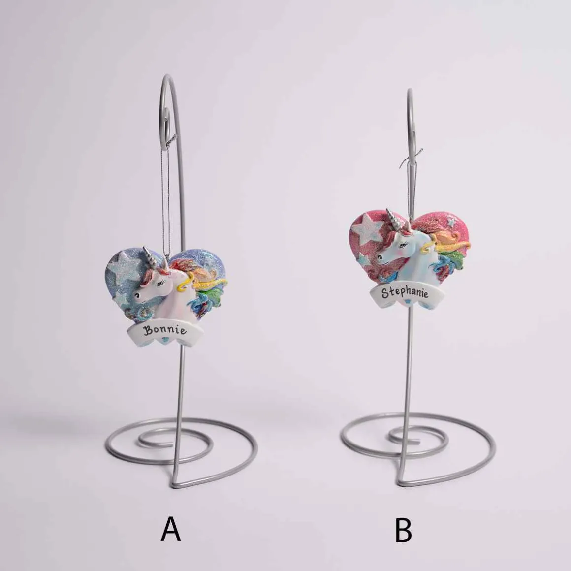 Unicorn Heart Ornament