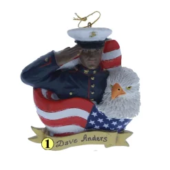 U.S. Marine Corps African American Soldier
