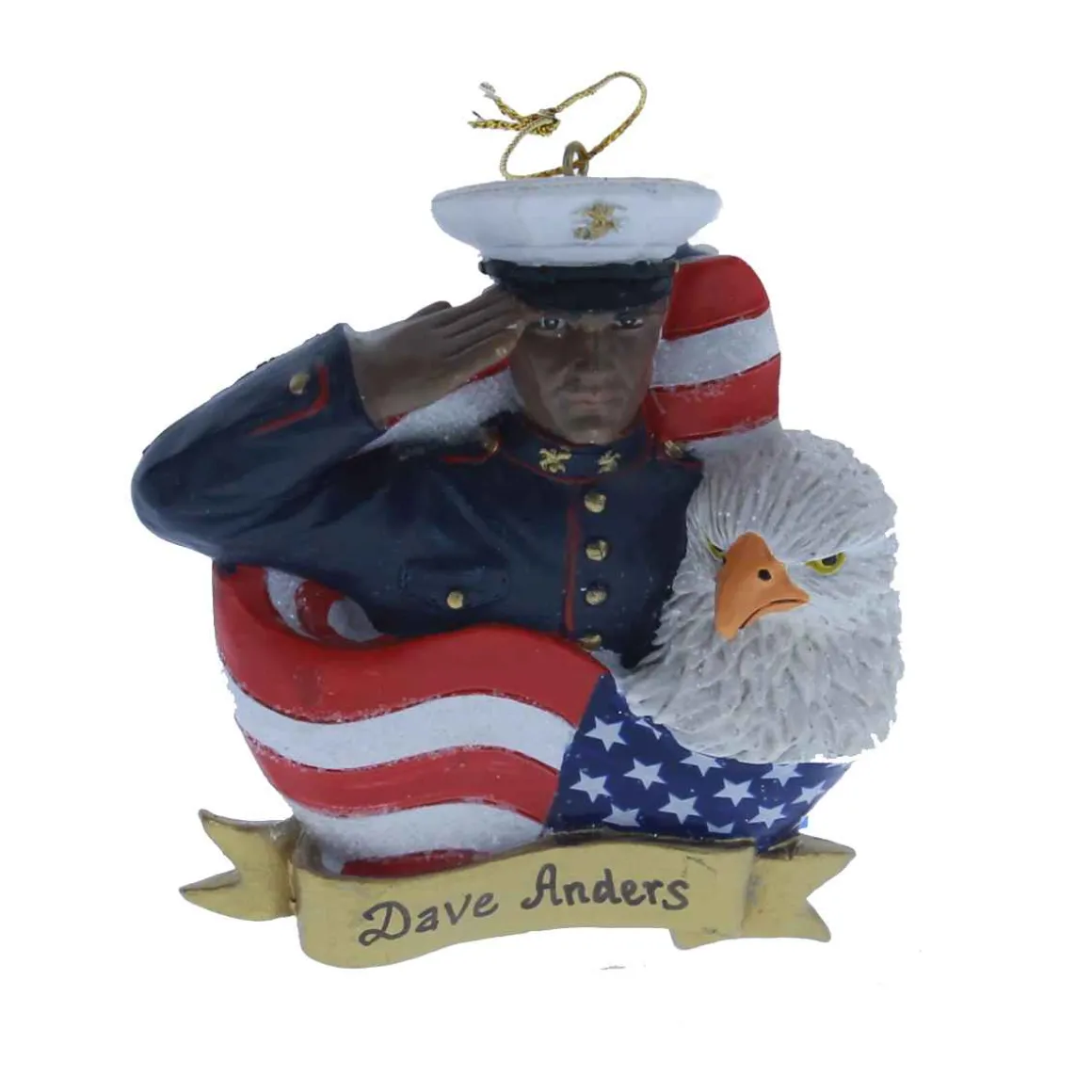 U.S. Marine Corps African American Soldier