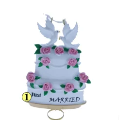 Wedding Cake Ornament