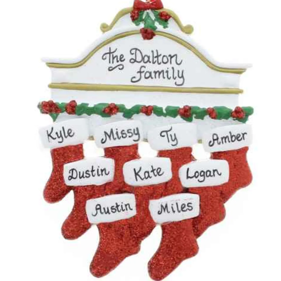 White Mantle Family Of 9