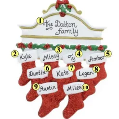 White Mantle Family Of 9