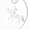 White Pastel Unicorn Ornament