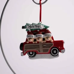 Woody Wagon Family Of 3