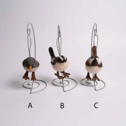 Wool Bird Ornament