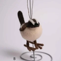 Wool Bird Ornament